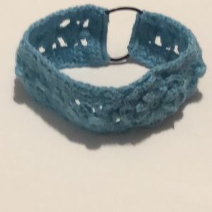 Baby girl headband handmade crochet 🧶
